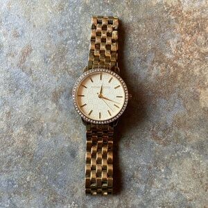 Michael Kors MK3120 stainless steel gold-tone watch